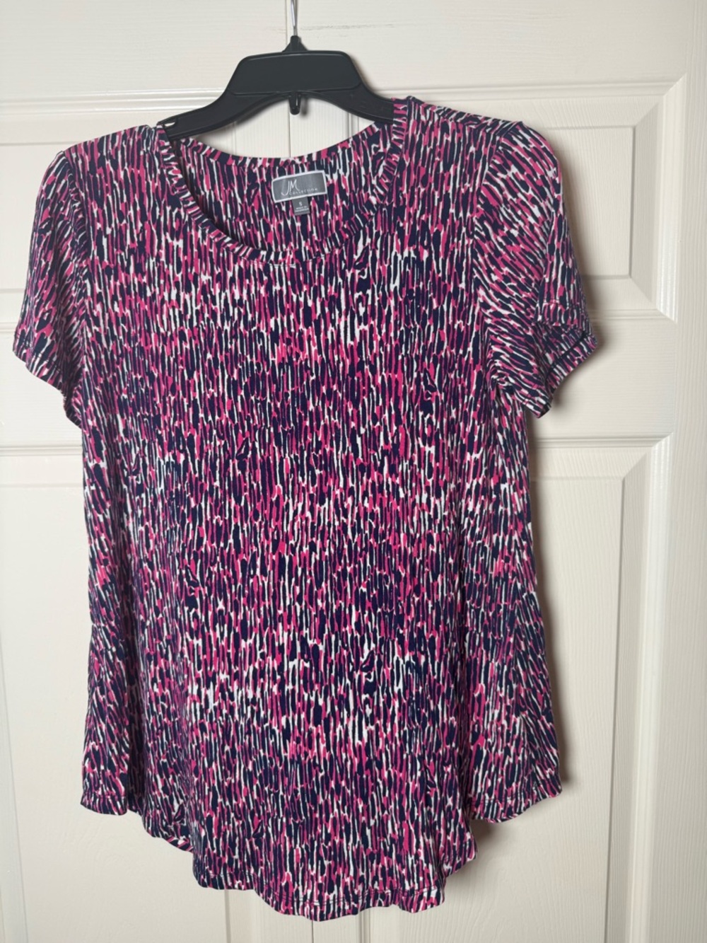 JM‎ Collection Patterned Blouse Top - Picture 2 of 5